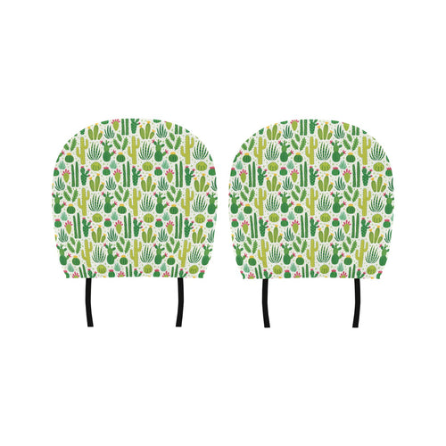 Cactus pattern copy Car Headrest Cover