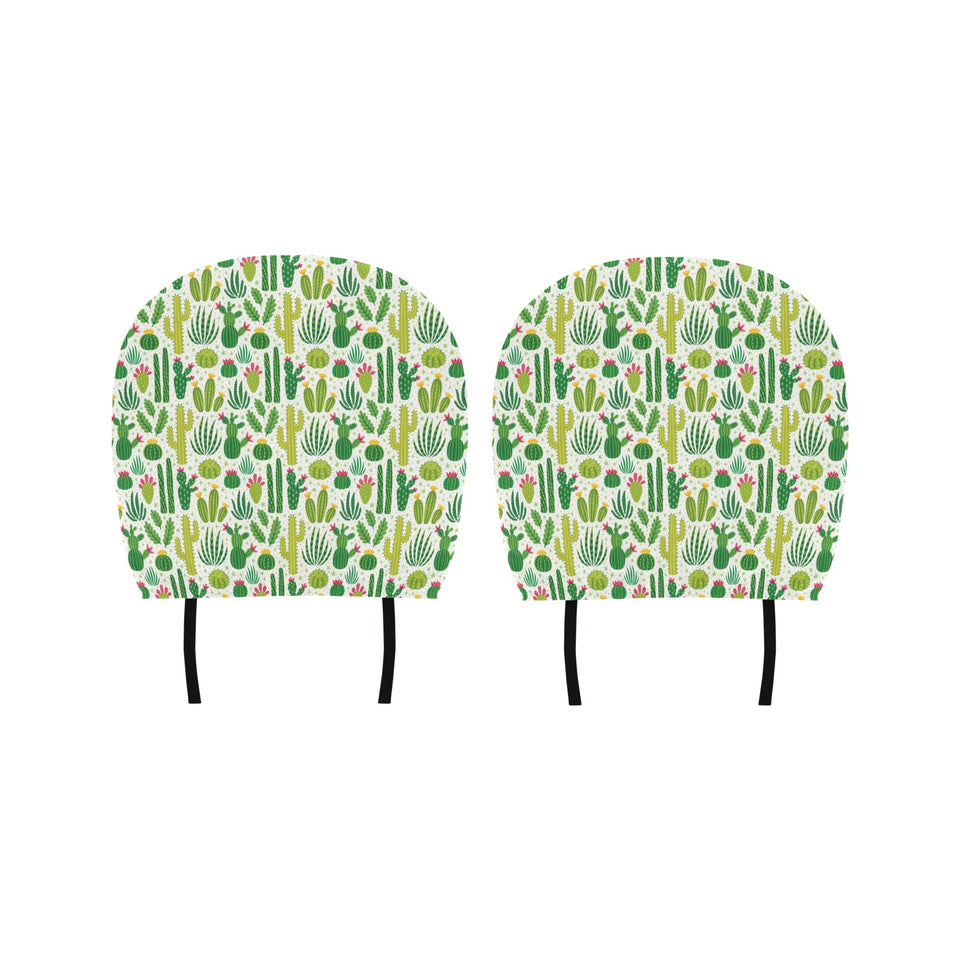 Cactus pattern copy Car Headrest Cover