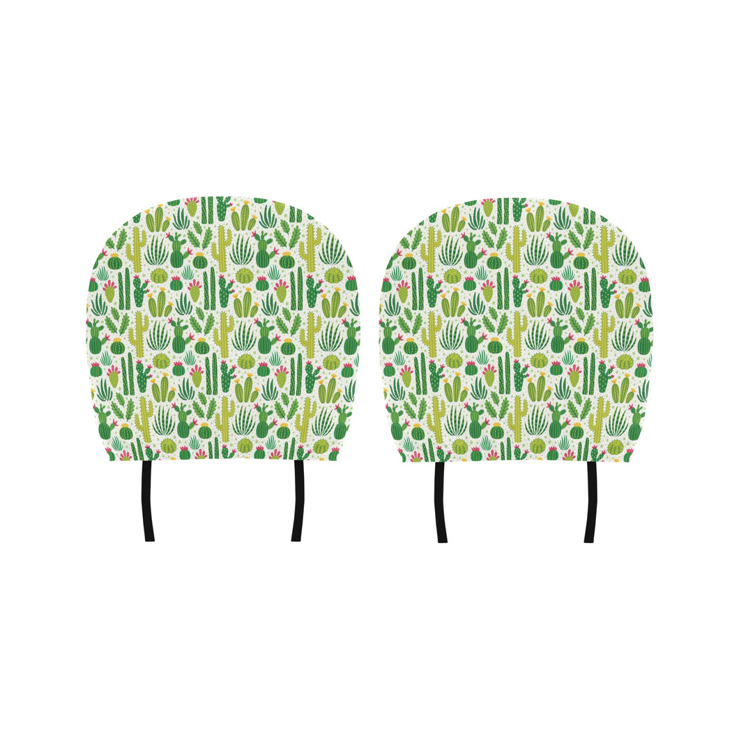 Cactus pattern copy Car Headrest Cover