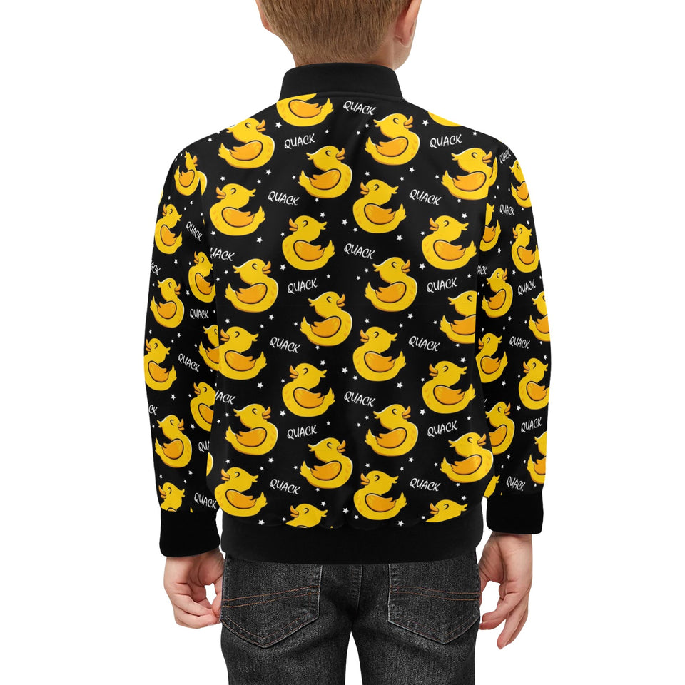 Duck Pattern Print Design 05 Kids' Boys' Girls' Bomber Jacket