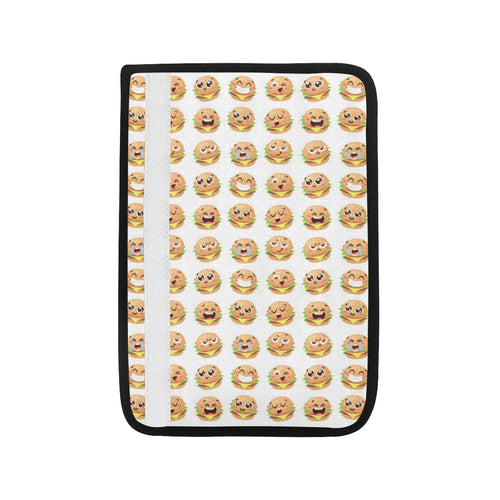 Hamburger Pattern Print Design 04 Car Seat Belt Cover