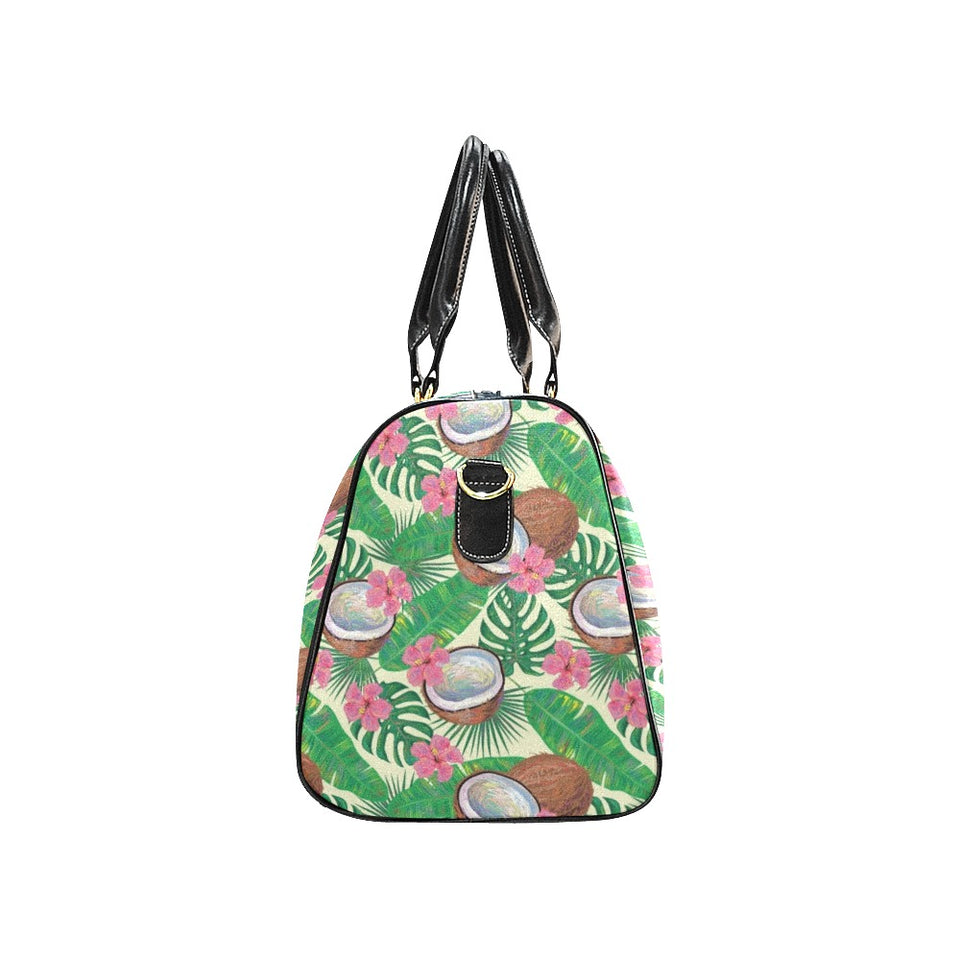 Coconut Pattern Print Design 01 Travel Bag