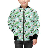 Pelican Pattern Print Design 01 Kids' Boys' Girls' Bomber Jacket