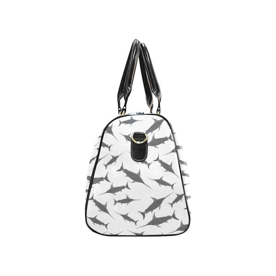 Swordfish Pattern Print Design 04 Travel Bag