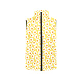 Fried Eggs Pattern Print Design 05 Women's Padded Vest