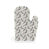 Pigeon Pattern Print Design 04 Heat Resistant Oven Mitts