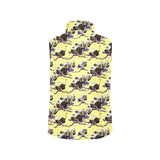 Ostrich Pattern Print Design 04 Men's Padded Vest