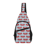 Sausage Pattern Print Design 02 All Over Print Chest Bag