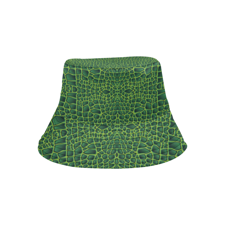 Crocodile Skin Printed Unisex Bucket Hat