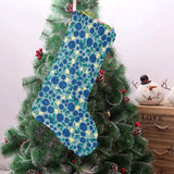 blueberry design pattern Christmas Stocking