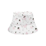 Poodle dog rose cake pattern Unisex Bucket Hat