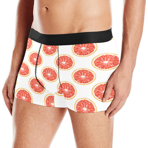 Grapefruit pattern Men's All Over Print Boxer Briefs Men's Underwear