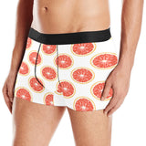 Grapefruit pattern Men's All Over Print Boxer Briefs Men's Underwear