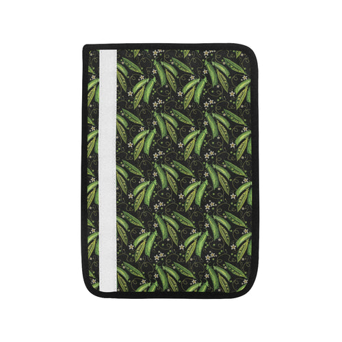 Green Peas Pattern Print Design 02 Car Seat Belt Cover