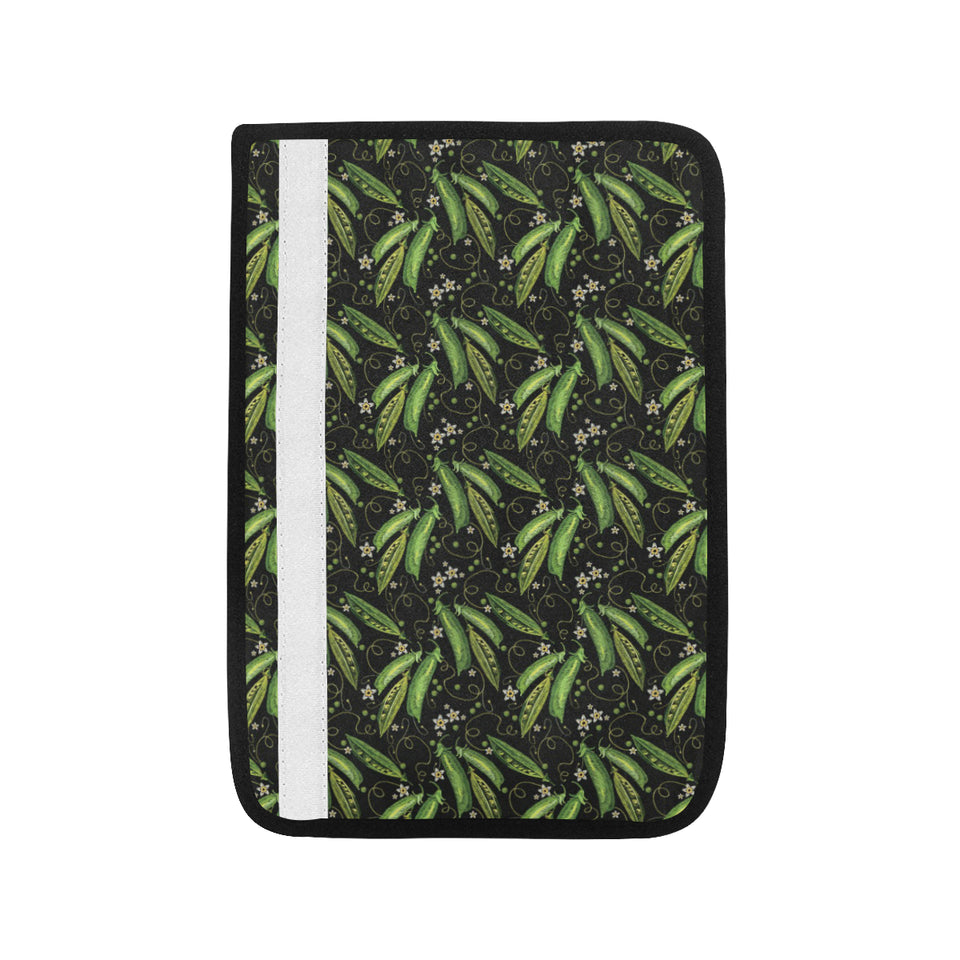 Green Peas Pattern Print Design 02 Car Seat Belt Cover