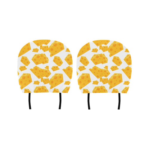 Cheese slice pattern Car Headrest Cover