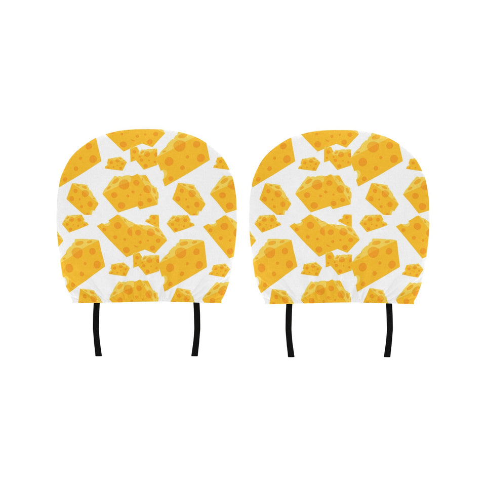Cheese slice pattern Car Headrest Cover
