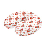 Daruma japanese wooden doll design pattern U-Shaped Travel Neck Pillow