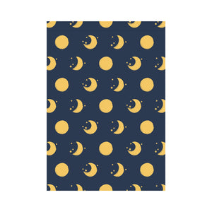 Moon star pattern House Flag Garden Flag