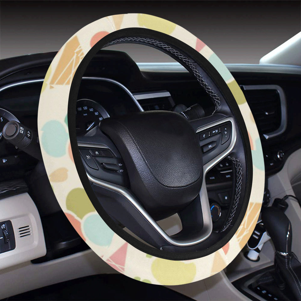 Ice cream cone pattern Car Steering Wheel Cover