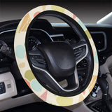 Ice cream cone pattern Car Steering Wheel Cover