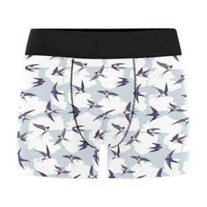 Swallow Pattern Print Design 05 Men's All Over Print Boxer Briefs Men's Underwear