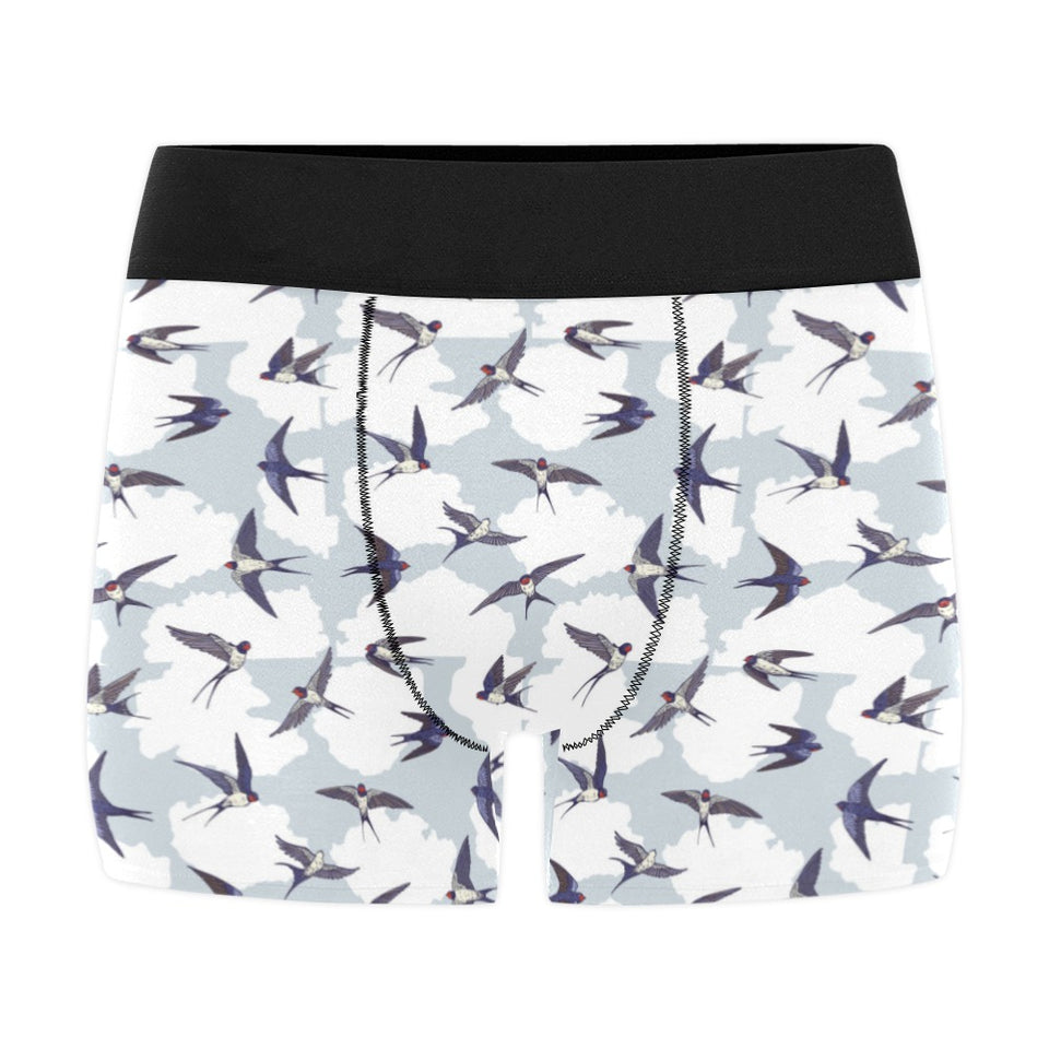 Swallow Pattern Print Design 05 Men's All Over Print Boxer Briefs Men's Underwear