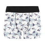 Swallow Pattern Print Design 05 Men's All Over Print Boxer Briefs Men's Underwear