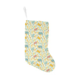 Hippopotamus Pattern Print Design 04 Christmas Stocking