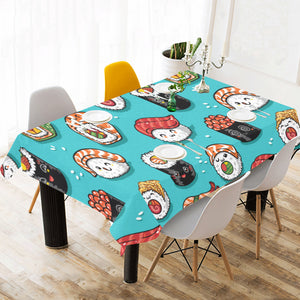 Cute sushi pattern Tablecloth