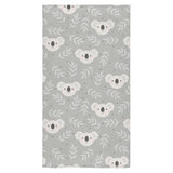 Cute koala leaves pattern Bath Towel