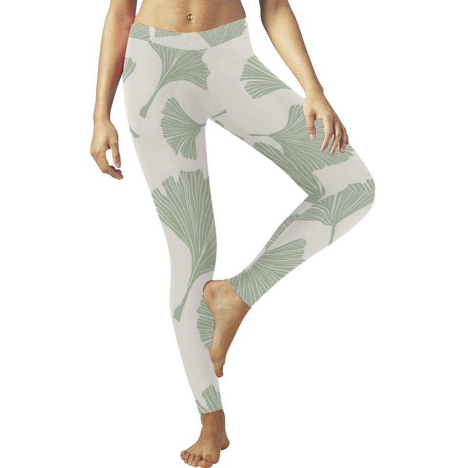 Ginkgo leaves pattern Women's Legging Fulfilled In US