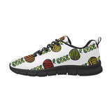 colorful apples leave zebra stripe Men's Sneaker Shoes