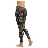 Dragons flower pattern Women's Legging Fulfilled In US