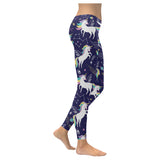 Hand drawn cute unicorn star planet Women's Legging Women's Legging Fulfilled In US