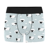 Sheep polka dot cloud pattern Men's All Over Print Boxer Briefs Men's Underwear