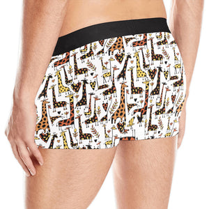 Giraffe Pattern Print Design 05 Men's All Over Print Boxer Briefs Men's Underwear