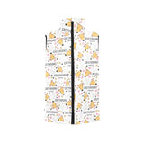 Greyhound Pattern Print Design 03 Men's Padded Vest