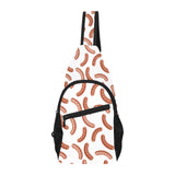 Sausage Pattern Print Design 04 All Over Print Chest Bag