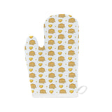 Pancake Pattern Print Design 03 Heat Resistant Oven Mitts