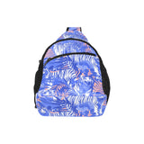 white bengal tigers pattern All Over Print Chest Bag