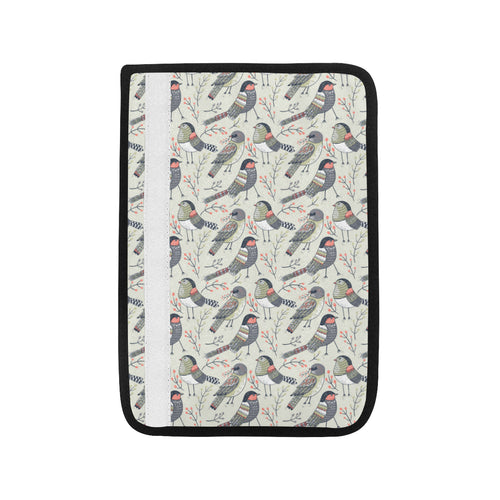 Pigeon Pattern Print Design 04 Car Seat Belt Cover