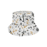 Anchors Rudders pattern Unisex Bucket Hat