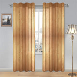 Wood Printed Pattern Print Design 05 Gauze Curtain