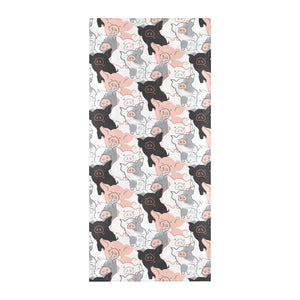 Pig Pattern Print Design 05 Beach Towel