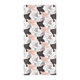 Pig Pattern Print Design 05 Beach Towel