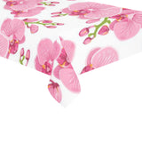pink purple orchid pattern background Tablecloth