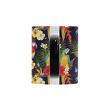 Colorful parrot flower pattern Morphing Mug Heat Changing Mug
