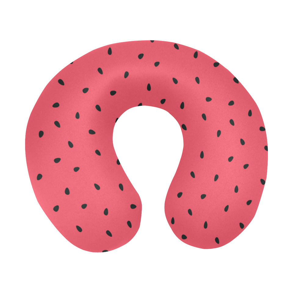 watermelon texture background U-Shaped Travel Neck Pillow