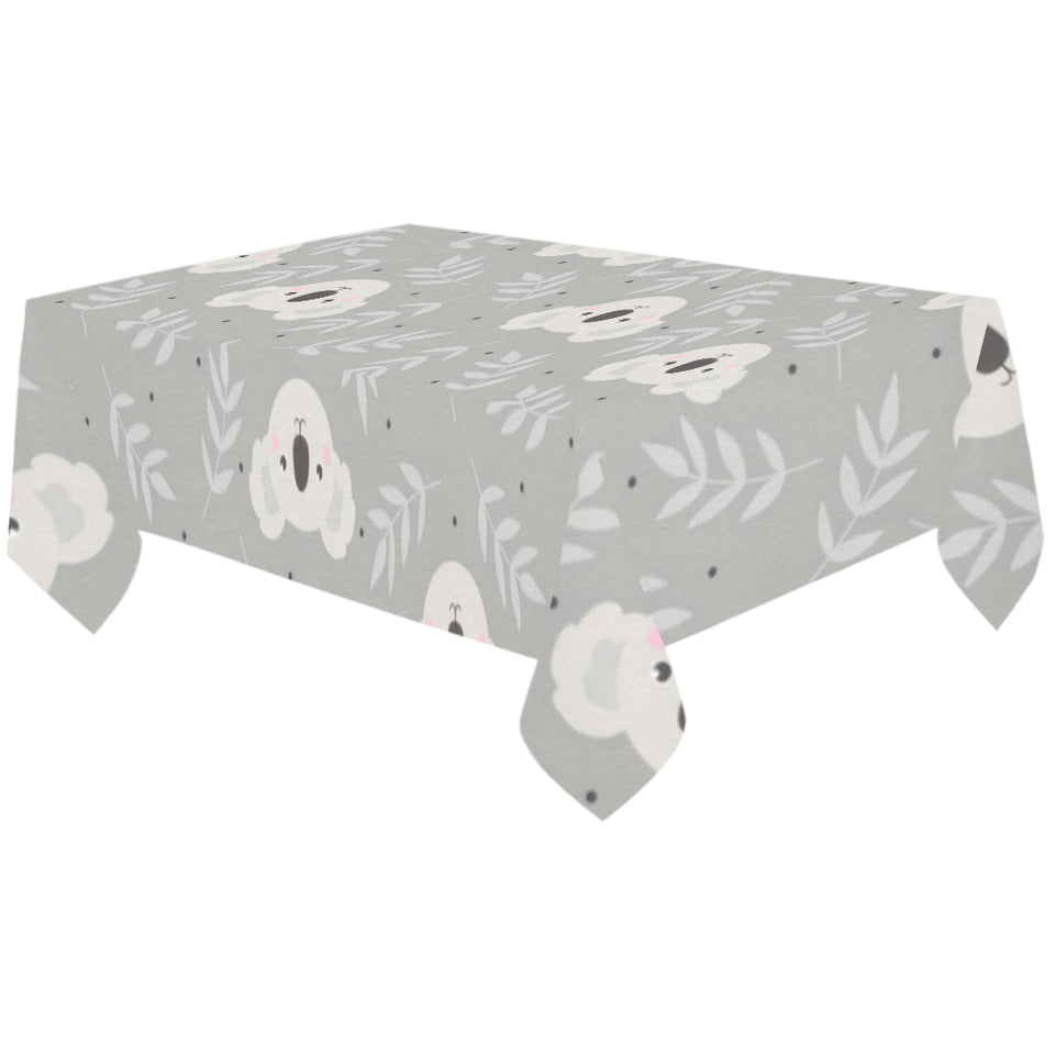 Cute koala leaves pattern Tablecloth